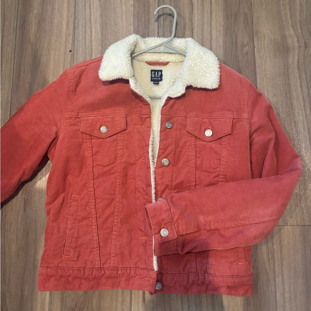 GAP Coral Sherpa Jacket